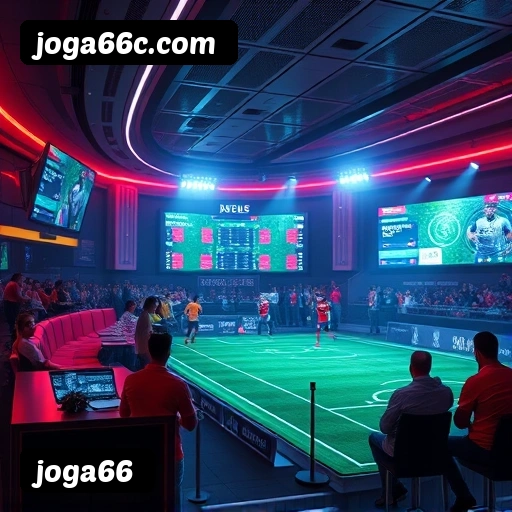 Apostas esportivas na joga66 — ilustração editorial